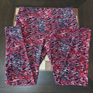 LuLaRoe TC womens leggings multicolor striped very soft.